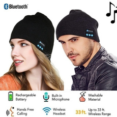 Headset, Beanie, Cap, Bluetooth