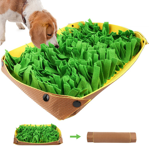 Primepets Snuffle Mat for Dogs, Dog Nosework Feeding Mat, Washable 