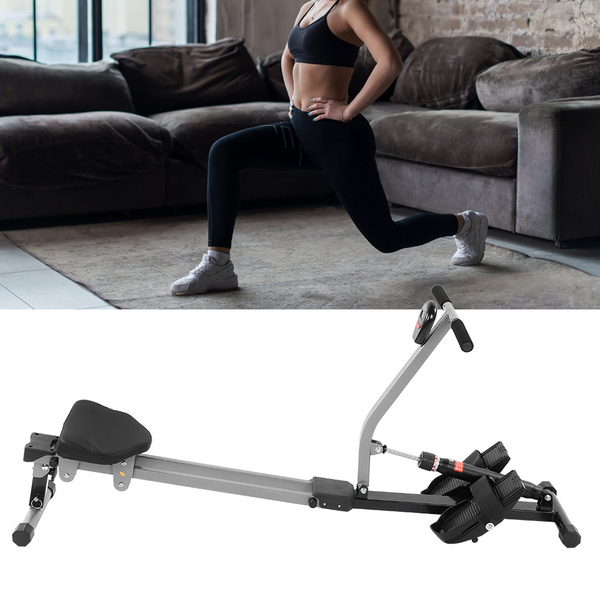 Rowing Machine Aerobic Fitness Equipment Indoor Rower Seated Row For