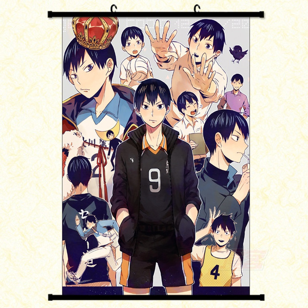 Anime Haikyuu Poster Volleyball, Anime Haikyuu Room Decor