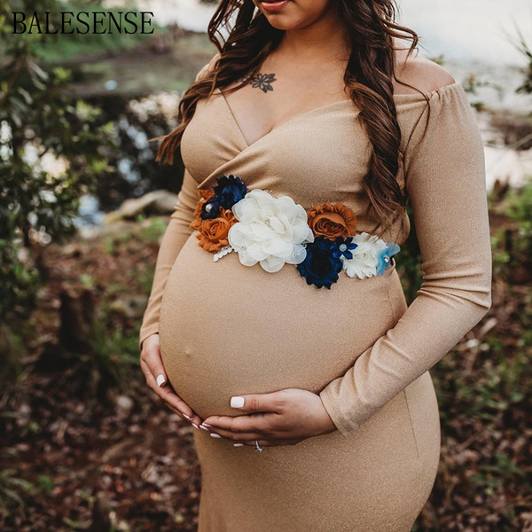Maxi Gown Pregnancy Dress Photography 