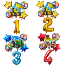 tractortheme, Holiday, birthdaypartynumberballoon, birthdayballoon