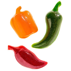 pepper, spicy, gummy
