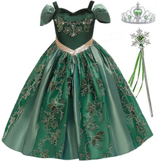 Princess, frozen2, Cosplay Costume, Dress