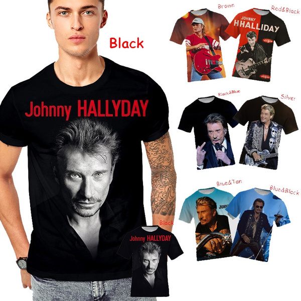 Shirt clearance johnny hallyday