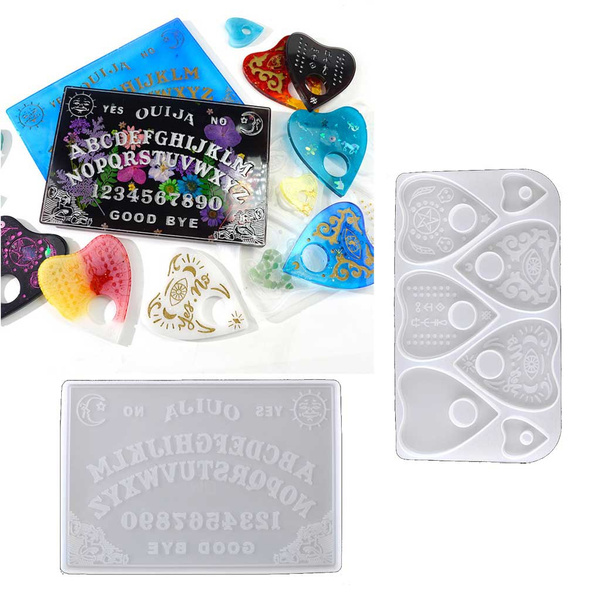 Ouija Planchette Silicone Mold, Ouija Board Resin Mold