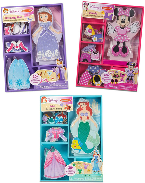 Melissa & Doug Disney Ariel Magnetic Dress-Up Wooden, 52% OFF