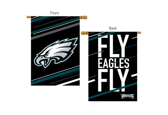 Philadelphia Eagles Slogan double sided House flag