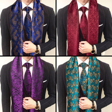 Wedding Tie, long scarf, men scarf, Scarves & Shawls