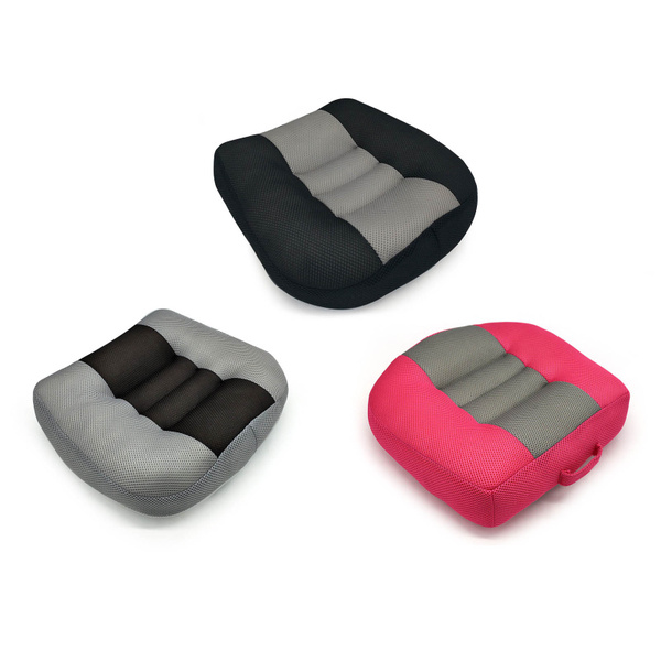 Portable Car Booster Seat Cushion Thickened Non-slip Heightening Height  Boost Mat Breathable Mesh Lift Seat Pad Interior TYI