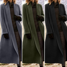 Fashion, Winter, Sleeve, Long Coat