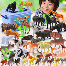 Toy, zoo, figure, collection