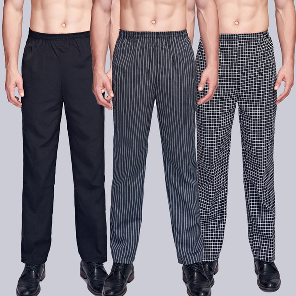 Chef Trousers - Mens & Ladies : Vegas Black Chefs Trousers ...