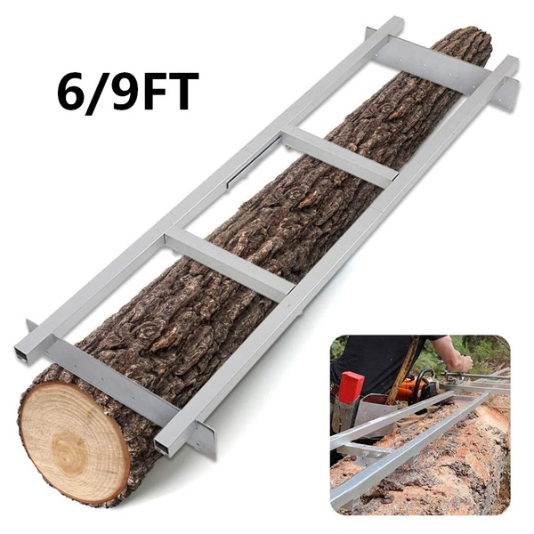 Portable 6/9 FT Chainsaw Rail Mill Guide Planking Milling Rail Wish