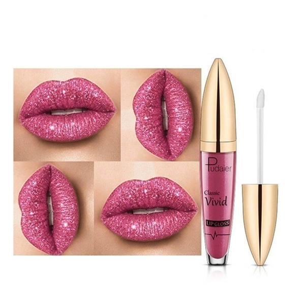 pudaier glitter lip gloss