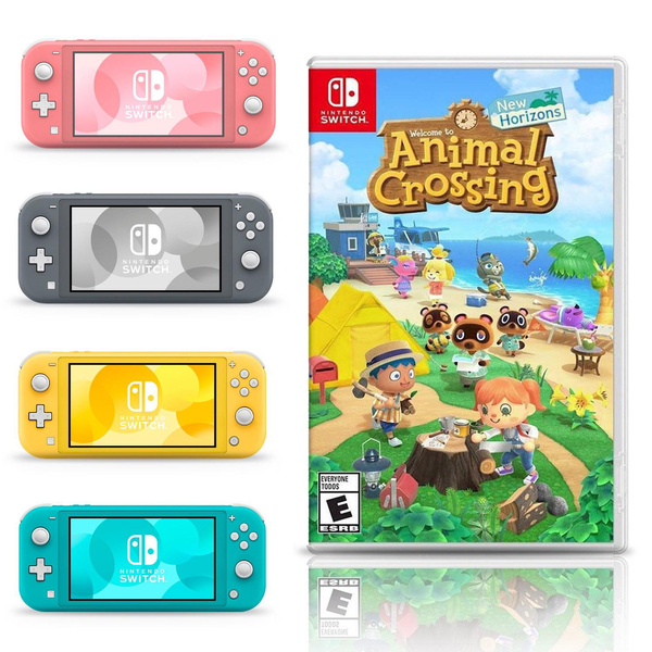 Nintendo switch lite bundle with hot sale animal crossing