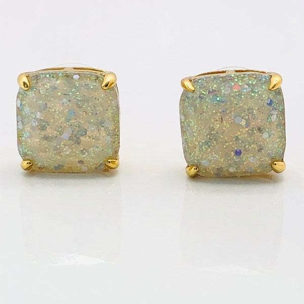 Kate spade opal glitter deals stud earrings