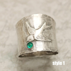 Sterling, 925 silver rings, birdring, sterling silver