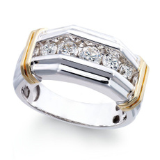 Sterling, White Gold, DIAMOND, wedding ring