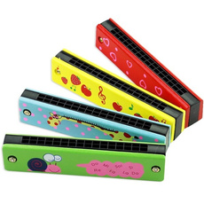 customharmonicabelt, 10holesharmonica, Toy, Wooden