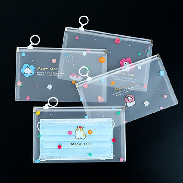 1/4Pcs 2020 Hot Fashion Face Masks Bag Portable Cover Holder Storage