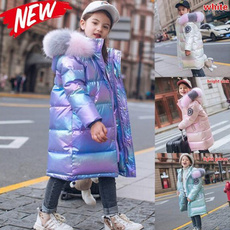 Fashion, kids clothes, Winter, Long Coat