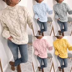 knitted, Fashion, long sleeve sweater, Sleeve