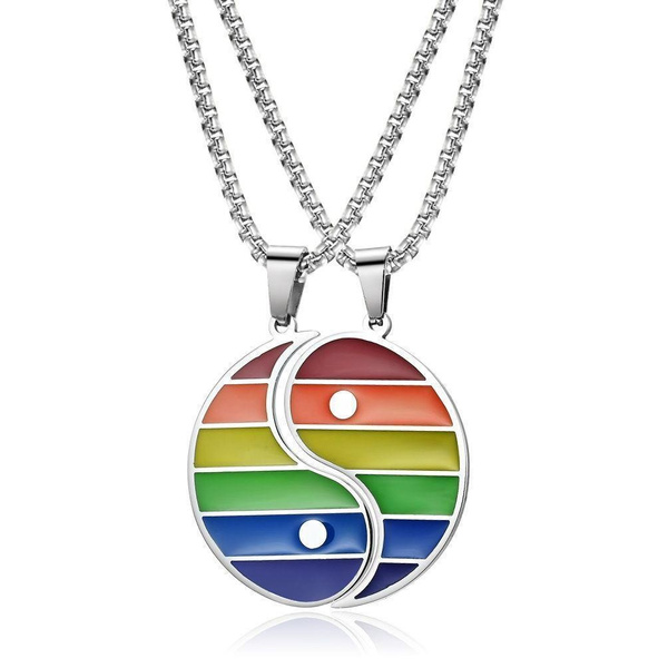 Lesbian deals couple necklaces