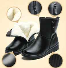 Medium, Leather Boots, Winter, Gifts