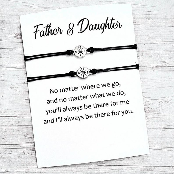 Father Daughter Gifts Matching Keychains - 2 Pcs Dad Daughter Gift Keychain  Set Birthday Gift for Dad Father Daughter Key Rings - AliExpress