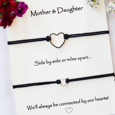 Charm Bracelet, motherdaughter, distancebracelet, Gifts
