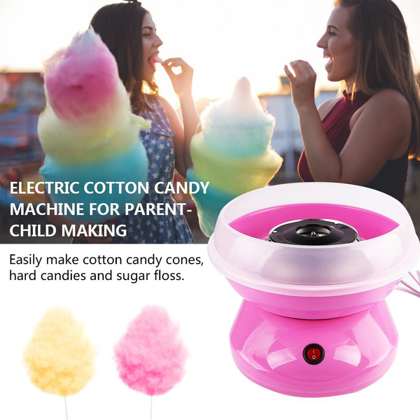 110V/220V Mini Electric Cotton Candy Maker Marshmallow DIY Machine ...