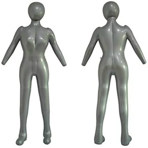 Inflatable Female Mannequin Full Body Model with Arm and Legs Ladies Clothing Window Display Props New