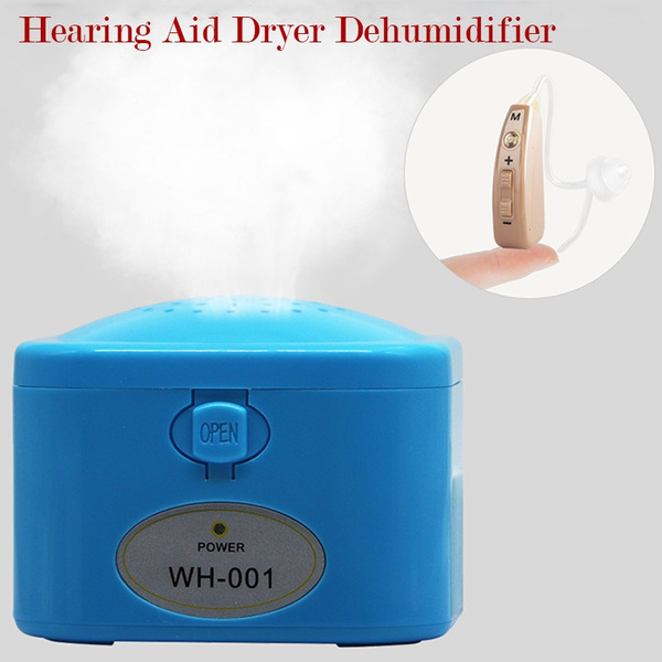 Dry & Store USB Hearing Aid Electrical Dehumidifier Blue Hearing Aid