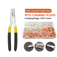 terminalpressplier, crimpingtool, wirepressplier, Copper