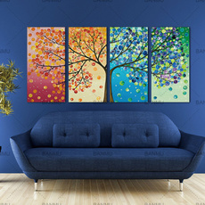 Pictures, lifetree, Oil, Wall Art