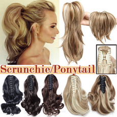 ponytailextension, Beauty Makeup, hairstyle, scrunchie