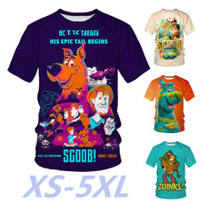 scoobydootshirt, Summer, Printed T Shirts, Necks