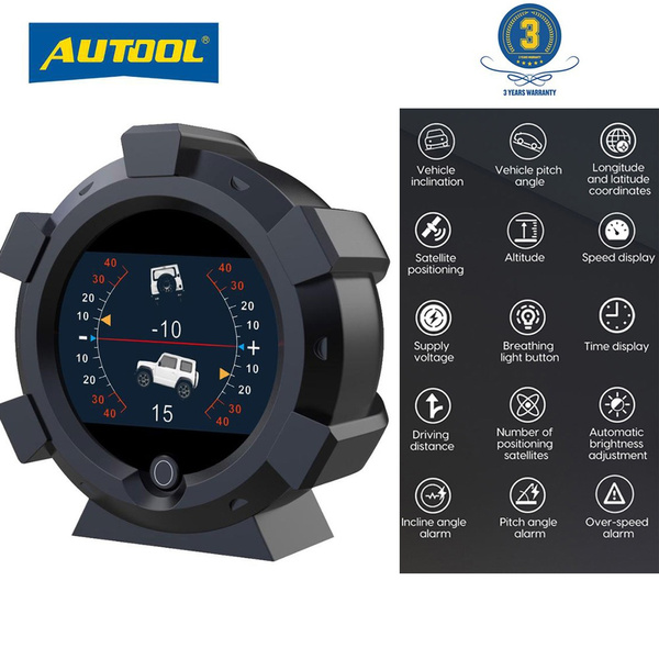 Autool X95 - Elektronik-Gadget im Krümel - Neigungsmesser, GPS und