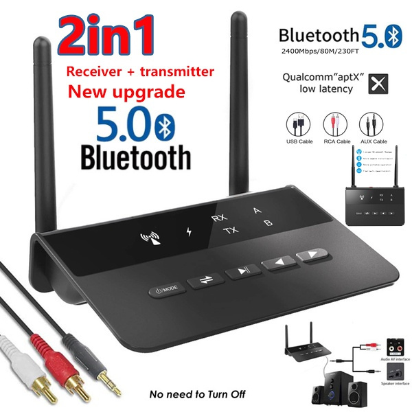 Blaze Pest prins High Quality Long Range Bluetooth 5.0 Transmitter Receiver Bluetooth Audio  Adapter Bluetooth Transmitter for TV PC Home Stereo, AptX HD & Low Latency,  Optical RCA AUX 3.5mm | Wish