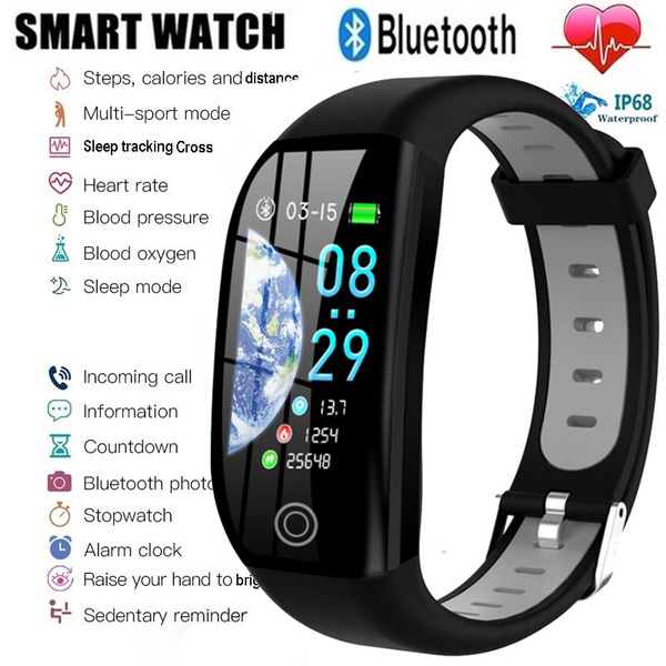 2021 New Smart Bracelet GPS Distance Fitness Activity Tracker IP68 Waterproof Blood Pressure