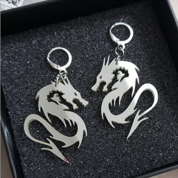 Dragon sale dangle earrings