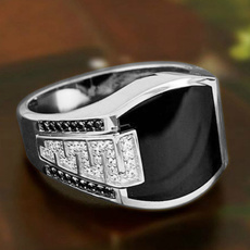 Sterling, ringsformen, DIAMOND, wedding ring