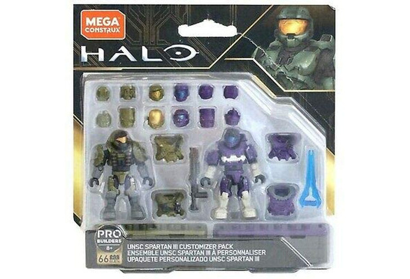 Aprender acerca 77+ imagen halo mega construx spartan customizer pack ...