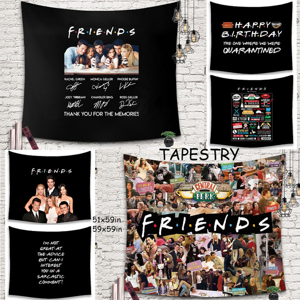 Buy Friends TV Show Happy Birthday Banner Sign, Friends Themed
