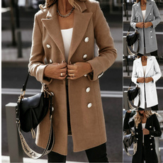 casual coat, woolen coat, Overcoat, Coat