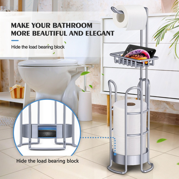 Bath Accessories Freestanding Toilet Paper Holder