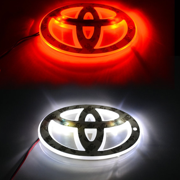 Toyota All Series LED Logo Lights Front Logo LED Lights Toyota Logo LED