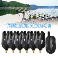 Lixada Wireless Digital Fishing Alarm Fishing Bite Alarms