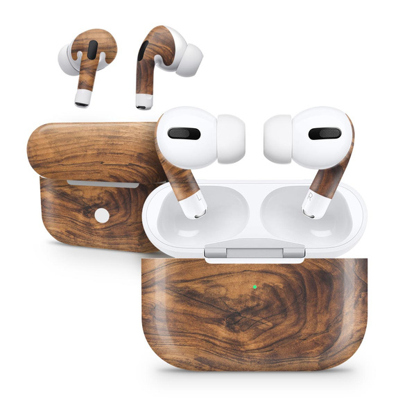 Raw Wood Planks V11 - Skin Decal Vinyl Full-Body Wrap Kit Compatible with  the Apple Airpods Pro with Wireless Charging Bluetooth Wireless Headphones  | Wish